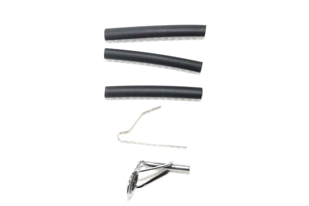 iTGOOS 8pcs Rod Tip Repair Kit Fishing Rod Tip Repair Kit Stainless Steel  Rod Tip Repair Rod Tip Replacement Fishing Rod Tip Repair Kit (Black) :  : Sports & Outdoors