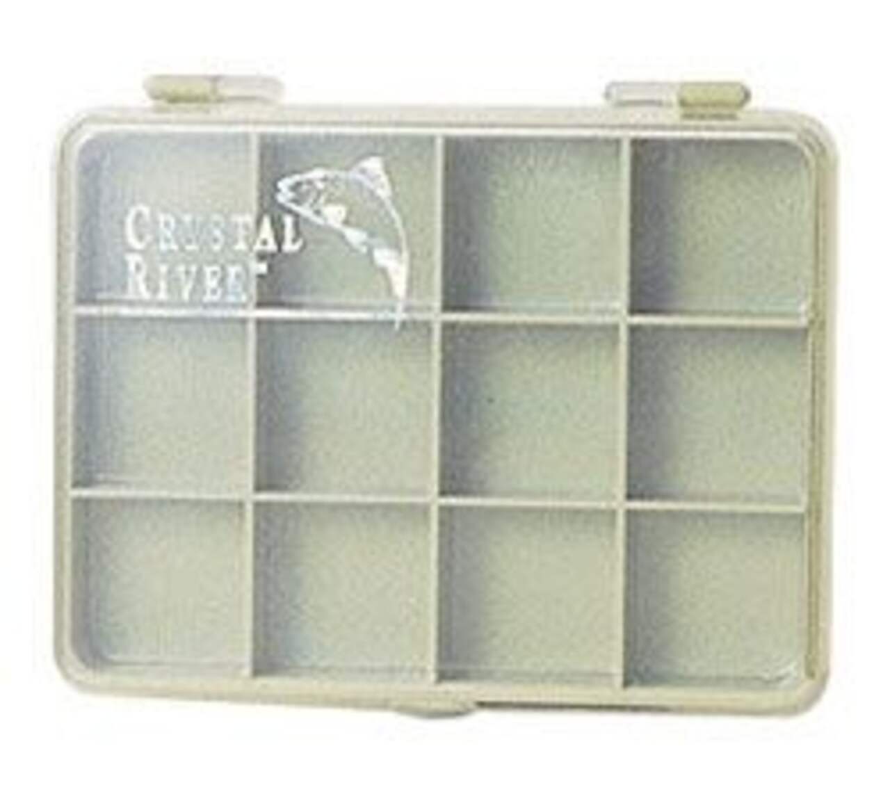 Crystal River 12 Section Fly Fishing Fly Box