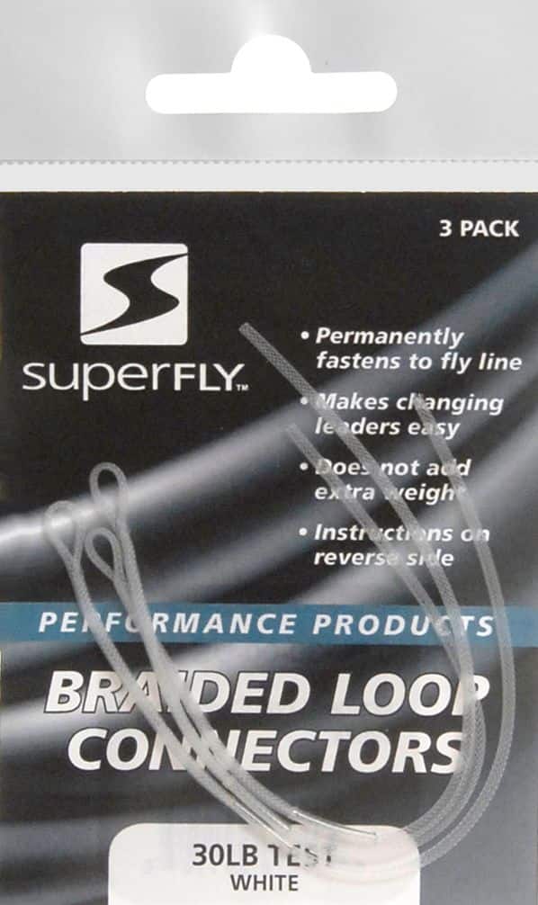 SuperFly Fly Fishing Braid Loop Connector