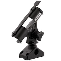 Scotty #265 Fly Rod Holder with Side Deck Mount Front_Angled_Left