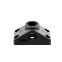 Scotty #241L Locking Side Deck Mount Bracket, Black Front_Elevated