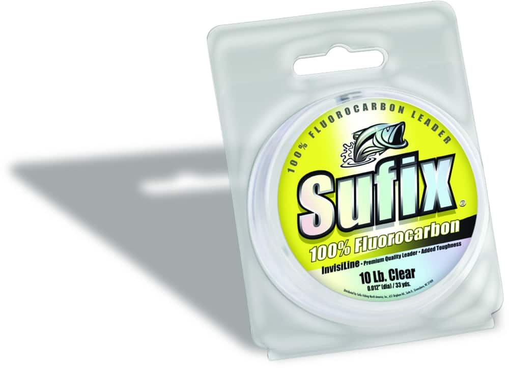Sufix® Invisiline Fluorocarbon Leader Fishing Line, Clear