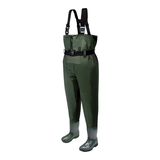 Outbound Youth Bootfoot Wader, Green Front_Angled_Left
