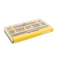 Plano Edge™ 3500 Stowaway Tackle/Utility Box, Yellow Front_Angled_Right