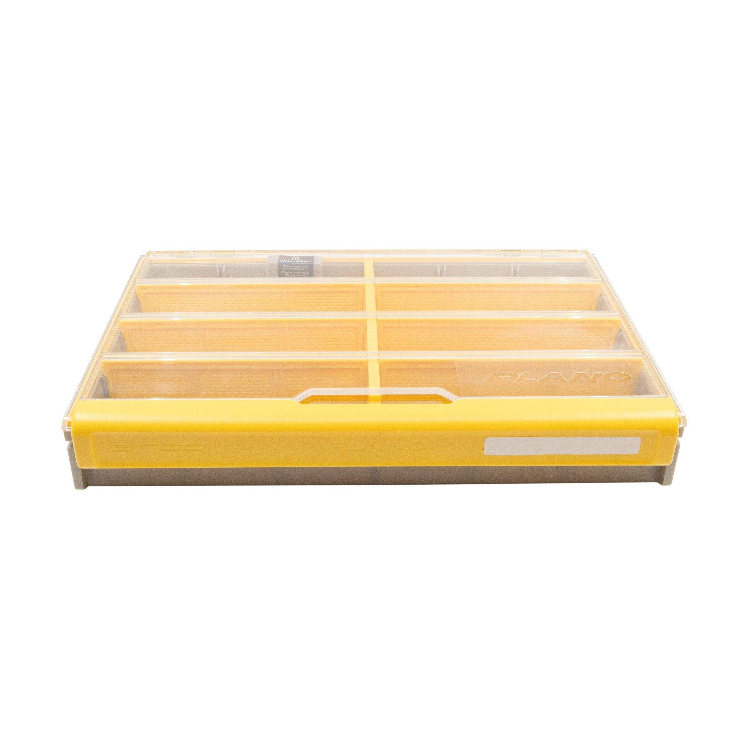 Plano Edge™ Flex 3700 Stowaway Tackle/Utility Box, Waterproof, Yellow Front_Elevated
