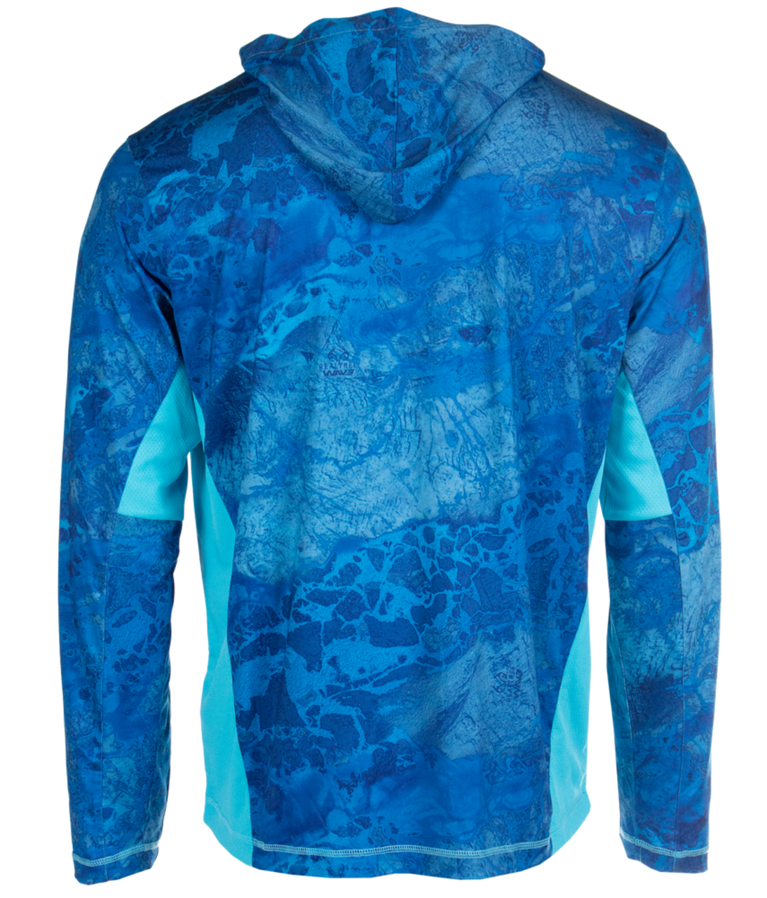 Realtree Fishing Shirt Mens Extra Large Short Sleeve Blue Water Camo  Lightweight