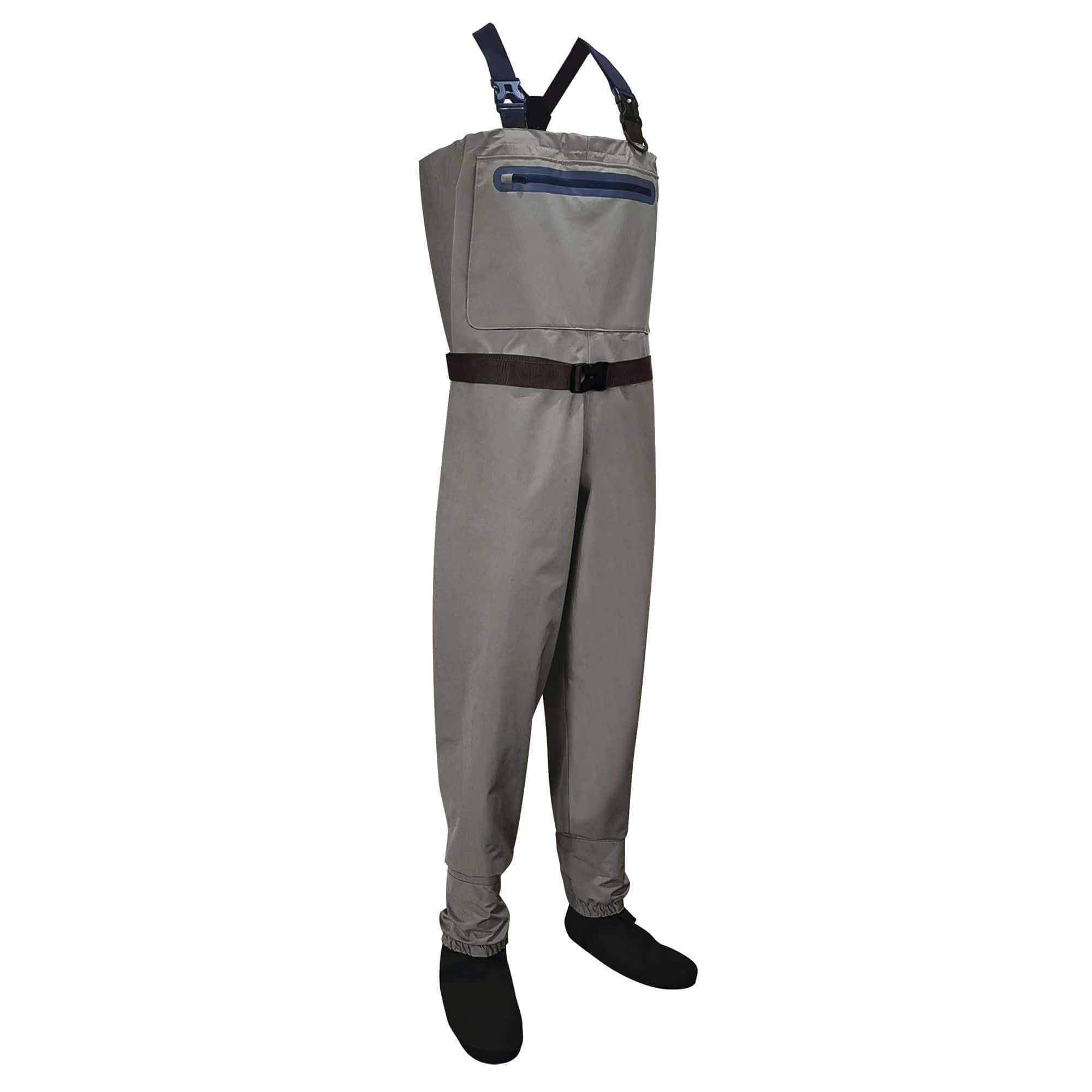 Wholesale fishing waders pants with rubber boots To Improve