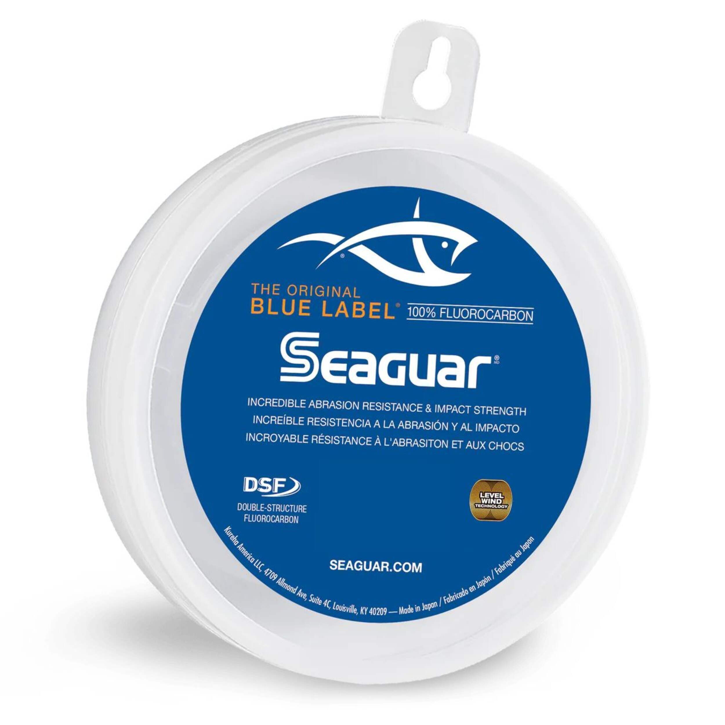 Seaguar Blue Label Fluorocarbon Fishing Line, 80-lb Test Front_Angled_Right