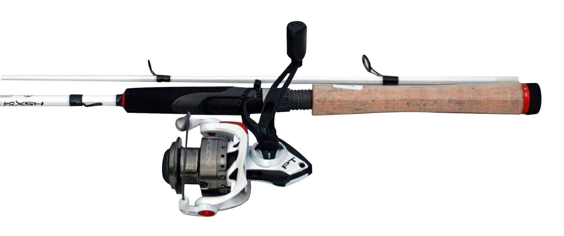 Red Wolf Trout Spinning Fishing Rod and Reel Combo with Tackle Kit