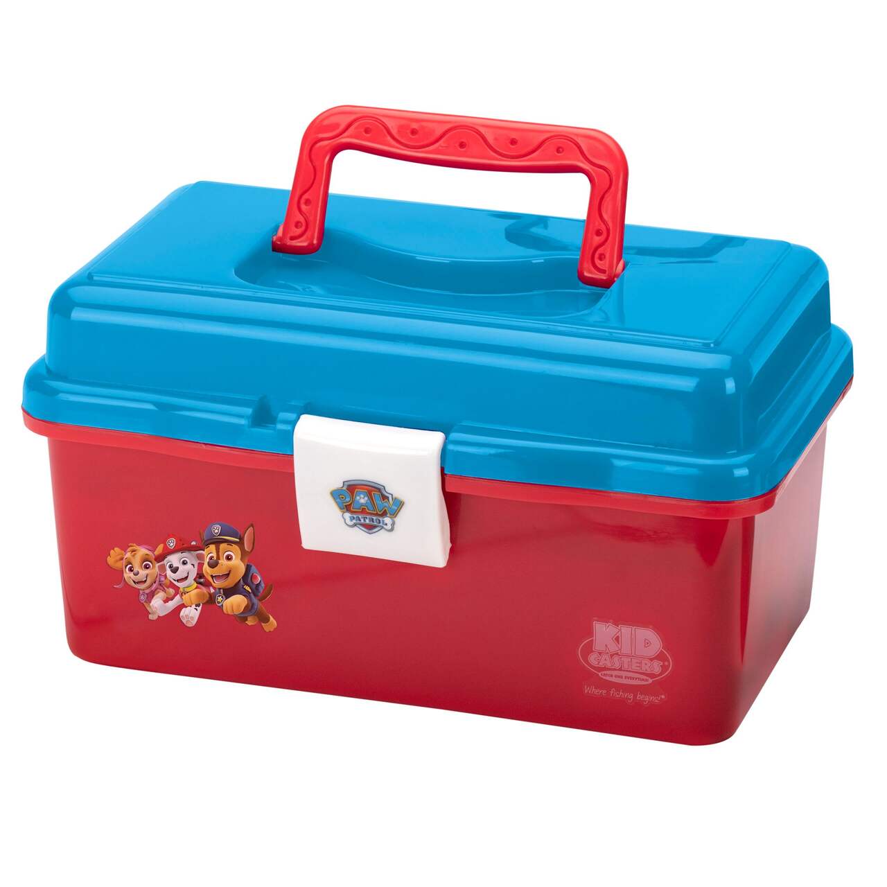 Kid Casters Paw Patrol Hard Tackle Box with Plugs