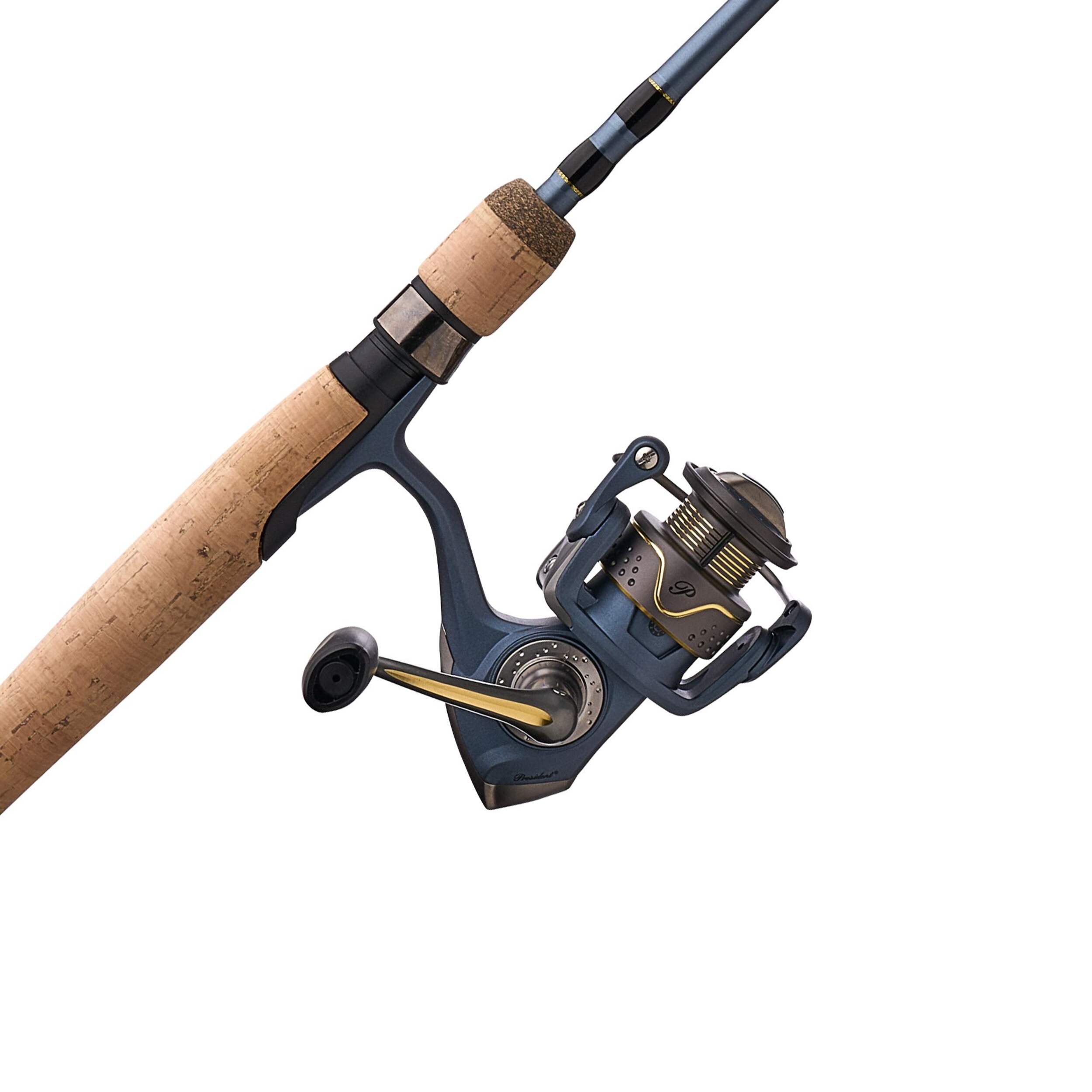 Pflueger President® 25 Spinning Combo, 5.5-ft Front_Three_Fourths_Angled_Right