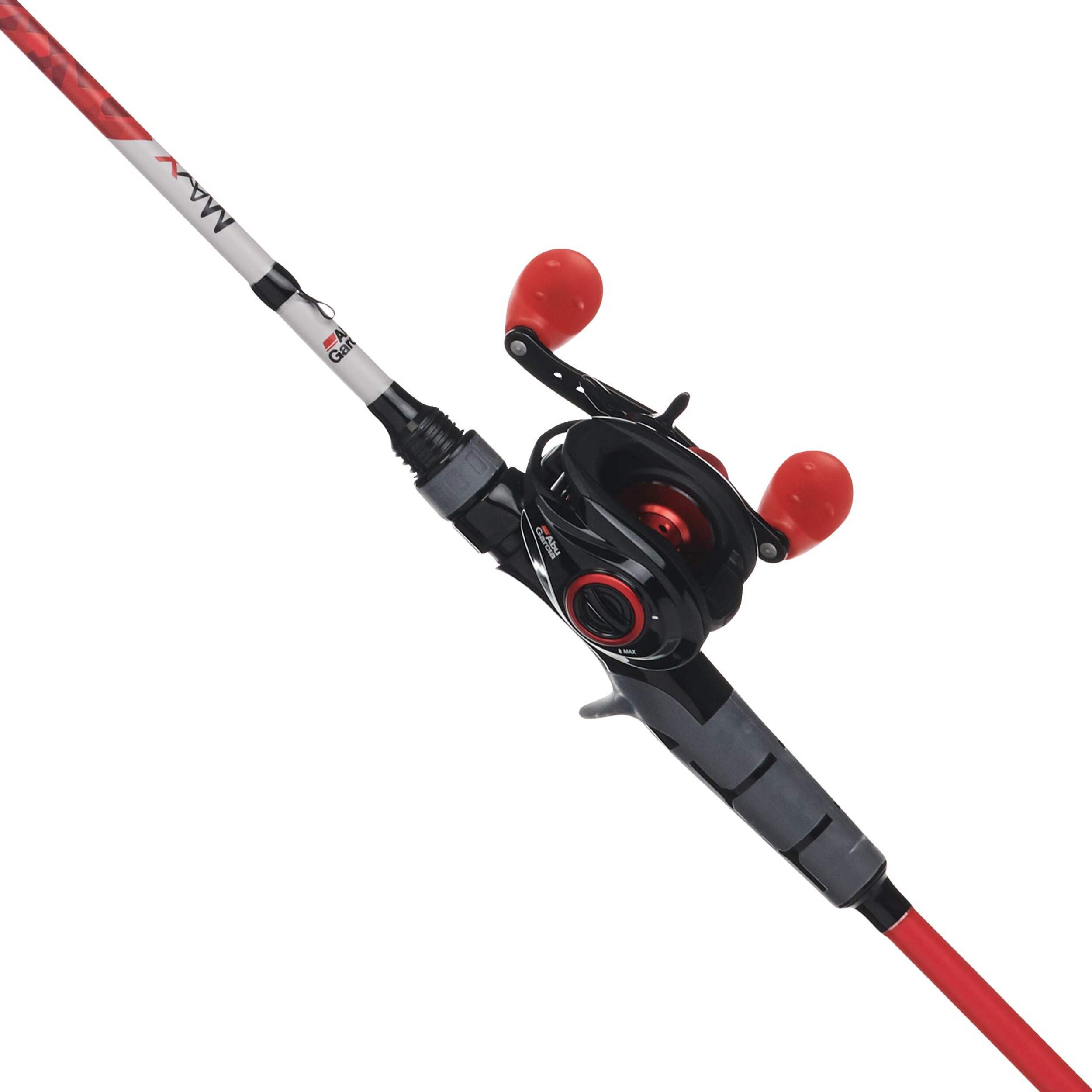 Canne et moulinet à lancer lourd Abu Garcia Maxx, moyen, 6,6 pi Front_Three_Fourths_Angled_Left