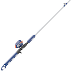Zebco Wilder Kids Spinning Fishing Rod and Reel Combo, Pre-Spooled,  Anti-Reverse, 4.3-ft, 2-pc
