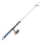Zebco Kids Rambler Spincast Reel and Fishing Rod Combo, 5-Foot 3-Inch  2-Piece Fishing Pole, Size 30 Reel, Changeable Right- or Left-Hand  Retrieve, Pre-Spooled with 8-Pound Zebco Cajun Line : : Sporting  Goods