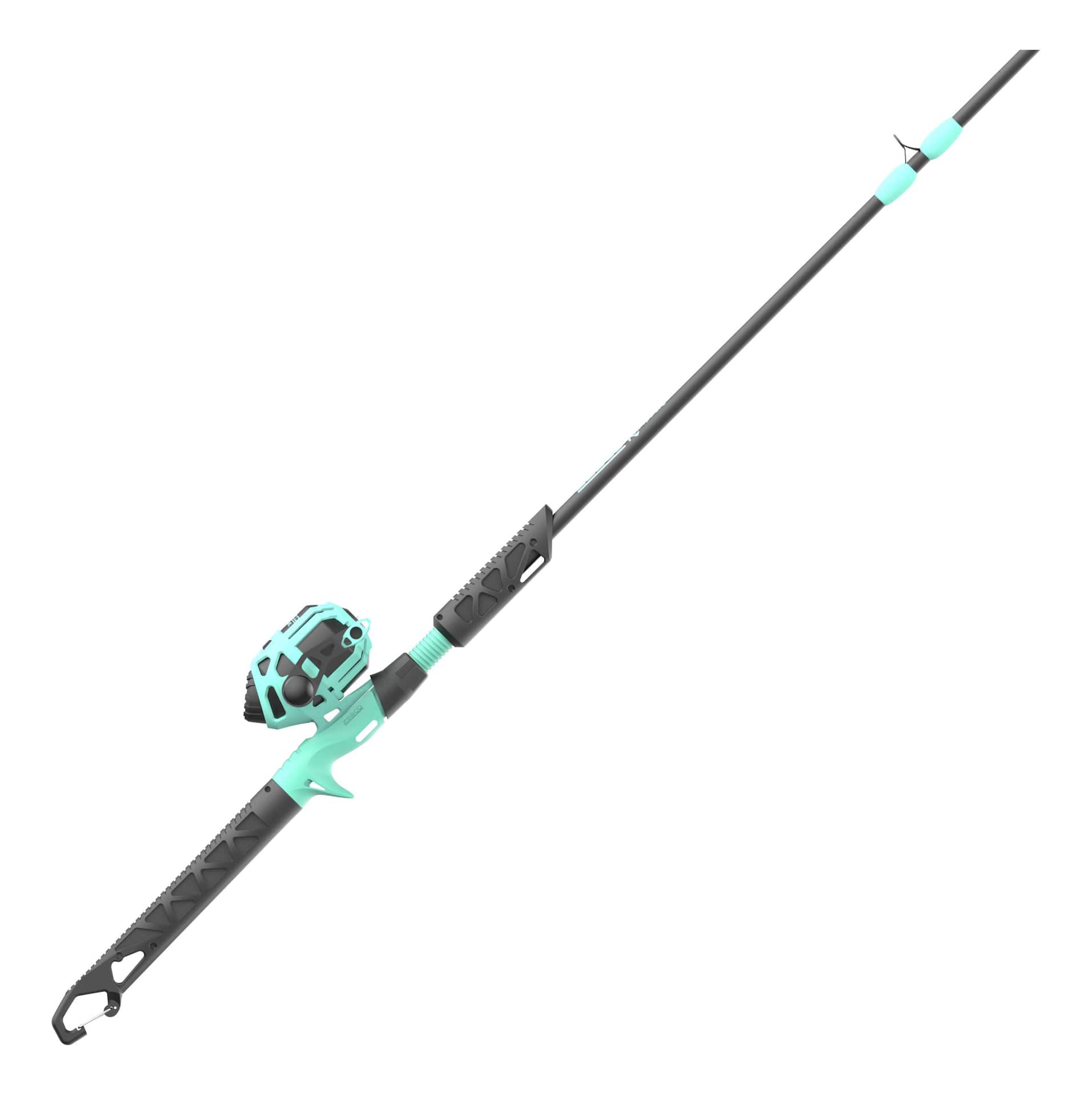 Zebco Rambler Kids Spincast Fishing Rod and Reel Combo, Pre-Spooled,  Anti-Reverse, 5.3-ft, 2-pc