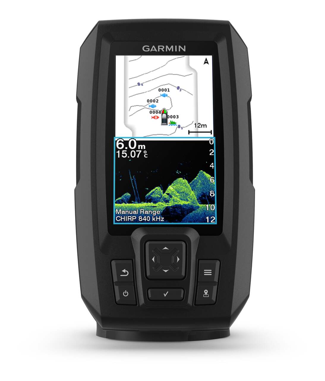 Garmin Striker Vivid 4cv GPS Fish Finder with GT20-TM Transducer