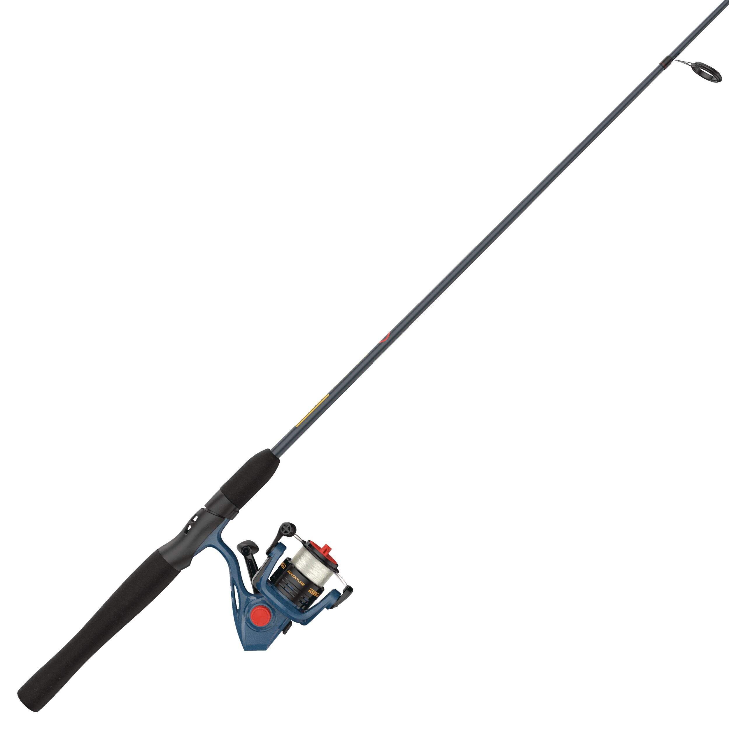 Zebco Adventure Spinning Combo CloseUp