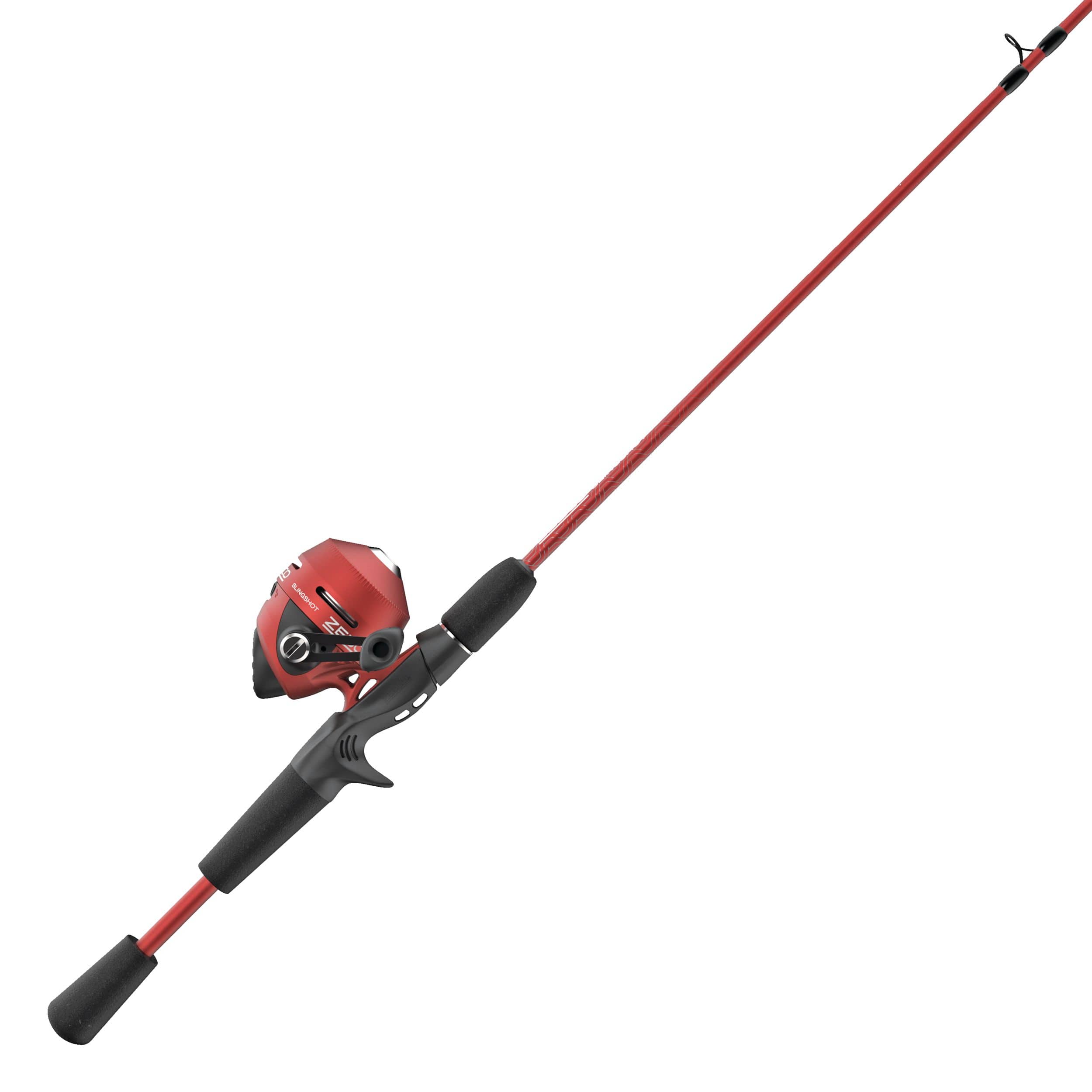 Zebco Big Cat Spinning Reel and Fishing Rod Combo, 7-Foot 2-Piece