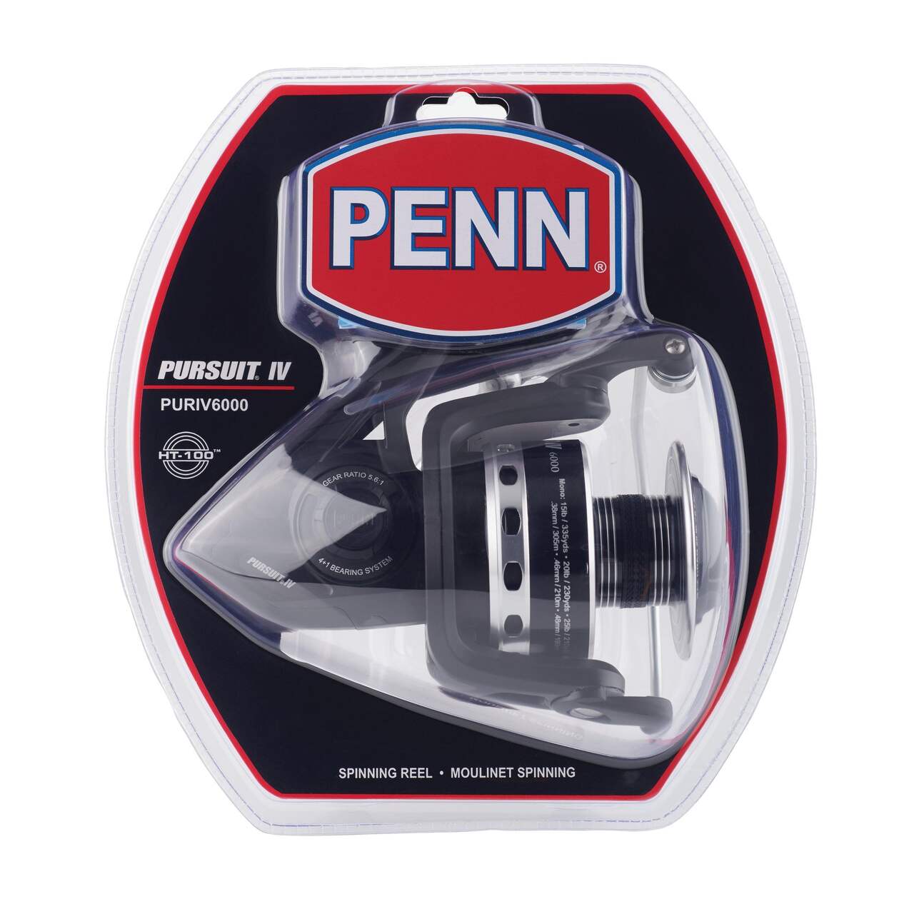 Penn Pursuit IV Spinning Reel, 6000