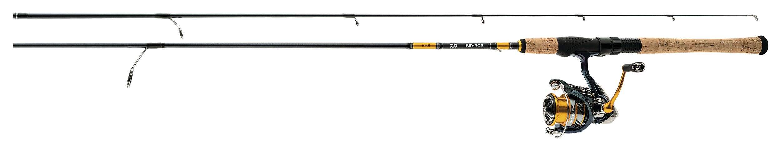 Daiwa Revros Spinning Combo, Medium, 7-ft Composite_or_Mixed