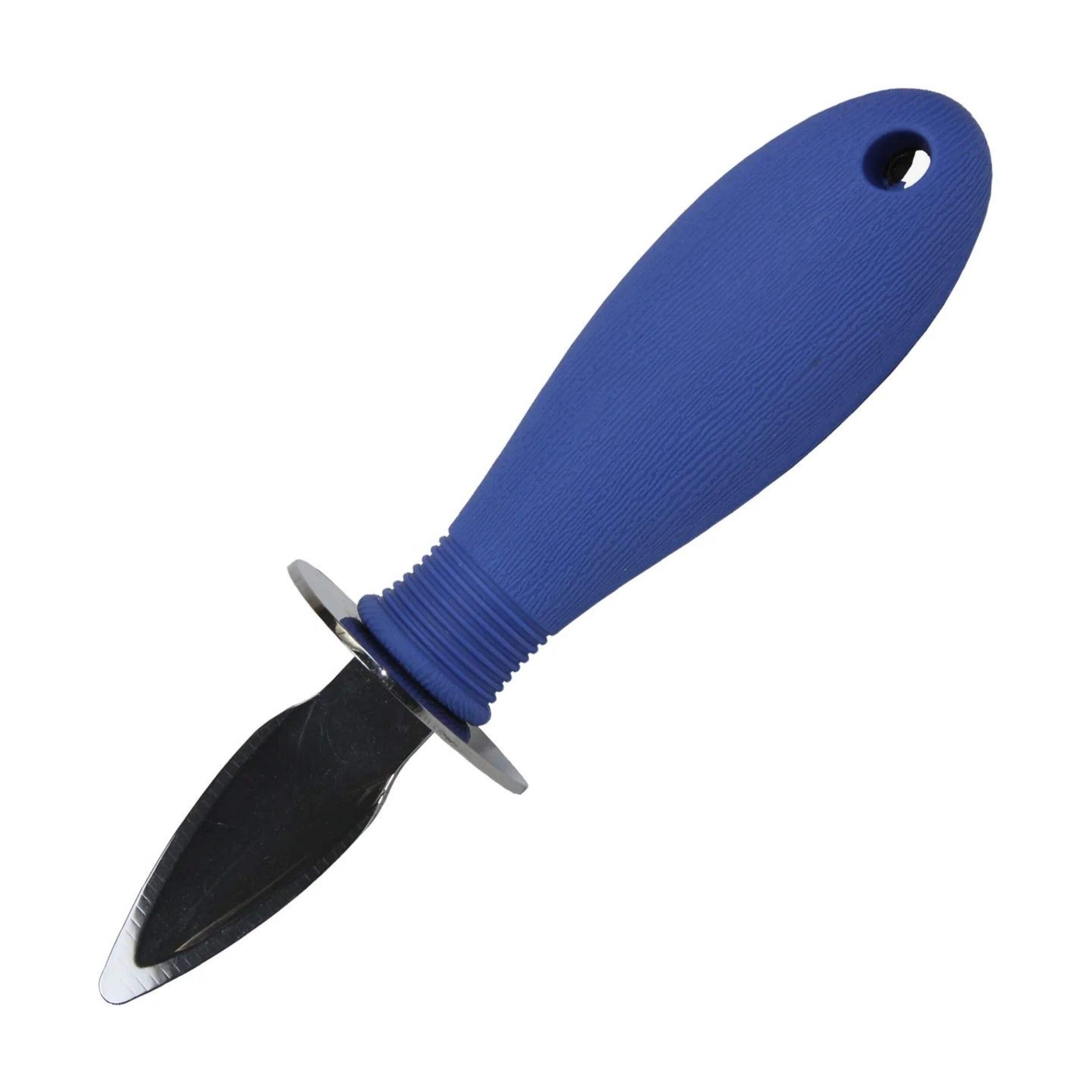 Promar Oyster & Scallop Knife with Scooped Blade with Comfort Handle, 8.5-in Side_Left