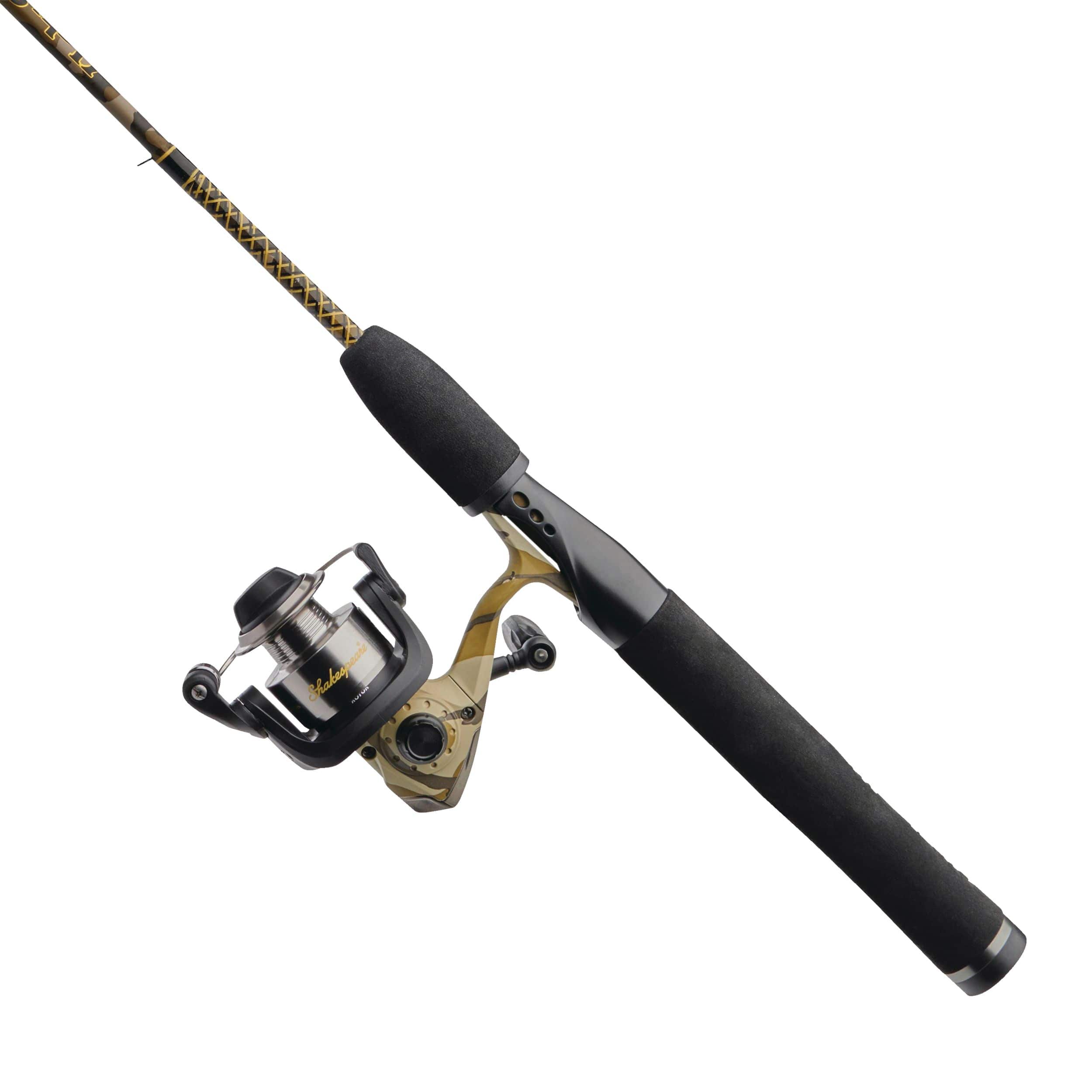 Ugly Stik 6'6” GX2 Travel Spinning Fishing Rod and Reel Spinning