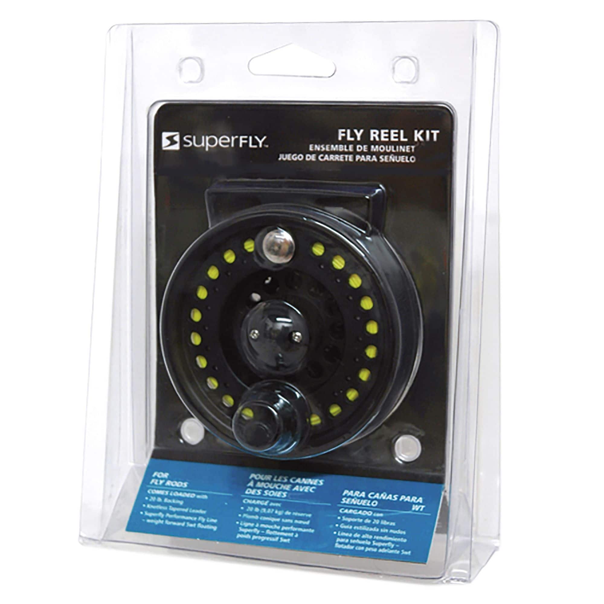 Superfly Fly Reel Kit with Line, 7/8/9