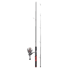 Shakespeare USSP661MH/40CBO Ugly Stik GX2 1-Piece Fishing Rod and Spinning  Reel Combo, 6 Feet 6 Inch, Medium-Heavy Power