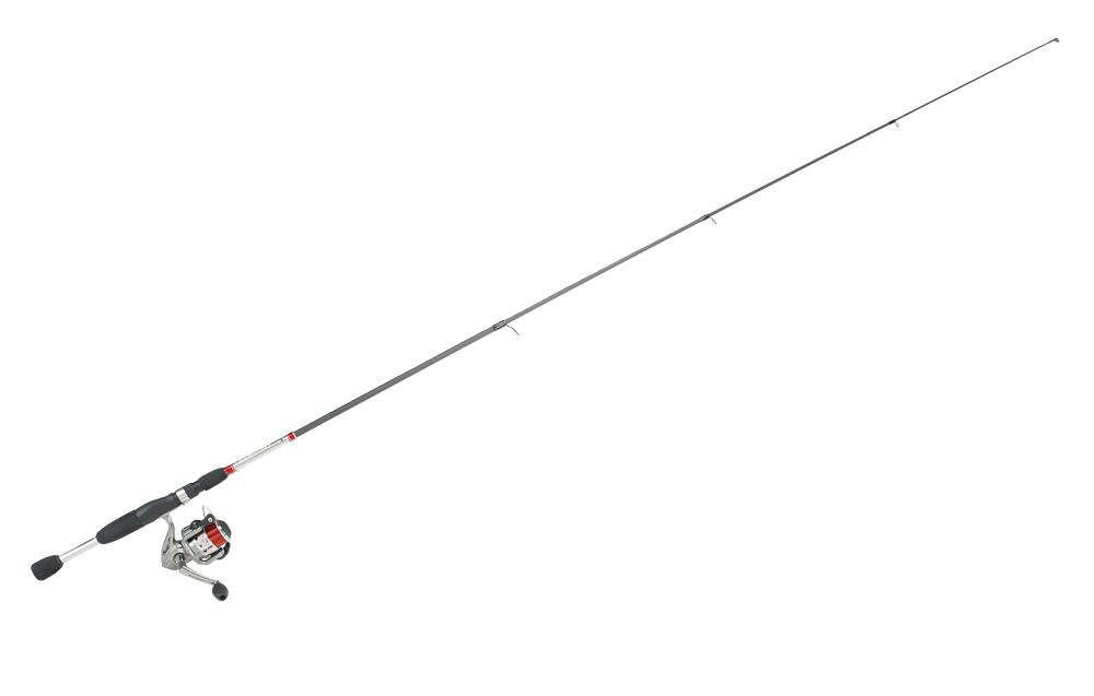Zebco Quantum Revolve Spinning Fishing Rod and Reel Combo, Anti-Reverse,  Medium, 6.6-ft, 3-pc
