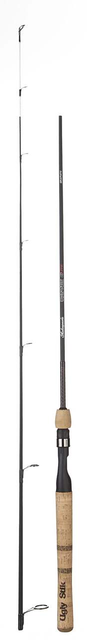 New Ugly Stik Elite Spinning Fishing Rod Combo 6'6 ft Medium