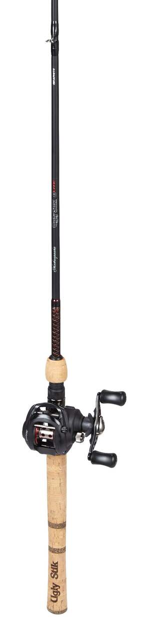 Ugly Stik Elite Baitcast Fishing Rod and Reel Combo, Anti-Reverse, Medium- Heavy, Right Hand, 6.6-ft, 2-pc