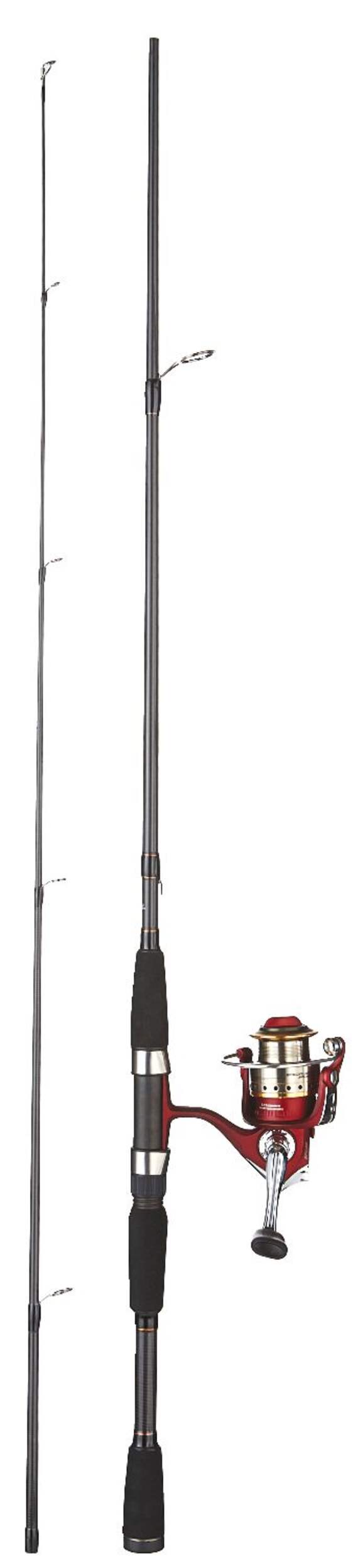 Abu Garcia Specialist 2.0 Spinning Fishing Rod and Reel Combo, Anti-Reverse, Medium, Right Hand, 6.6-ft, 2-pc Side_Right