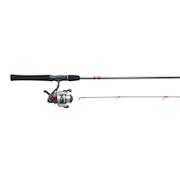 Zebco Legacy Spinning Fishing Rod and Reel Combo, Pre-Spooled, Medium-Light, 6-ft, 2-pc CloseUp