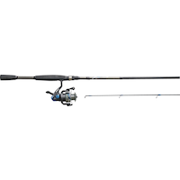 Quantum Metrix Spinning Fishing Rod and Reel Combo, Anti-Reverse, Medium, 6.6-ft, 3-pc CloseUp