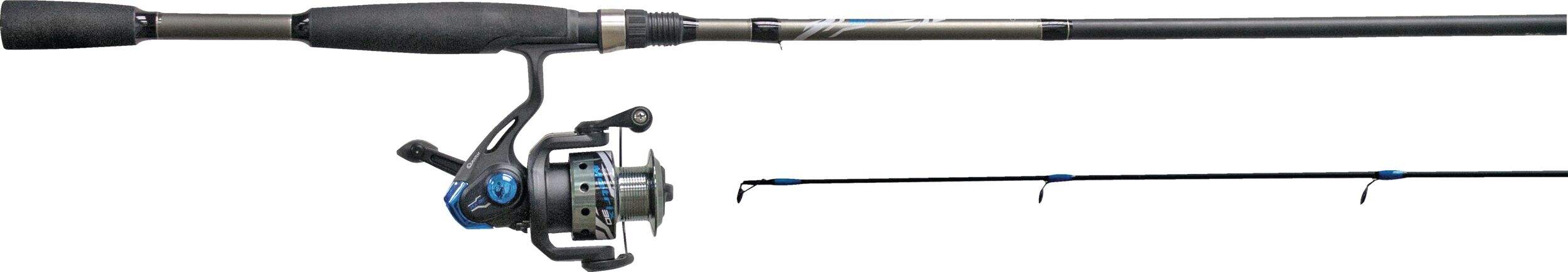 Quantum Metrix Spinning Fishing Rod and Reel Combo, Anti-Reverse, Medium, 6.6-ft, 3-pc CloseUp