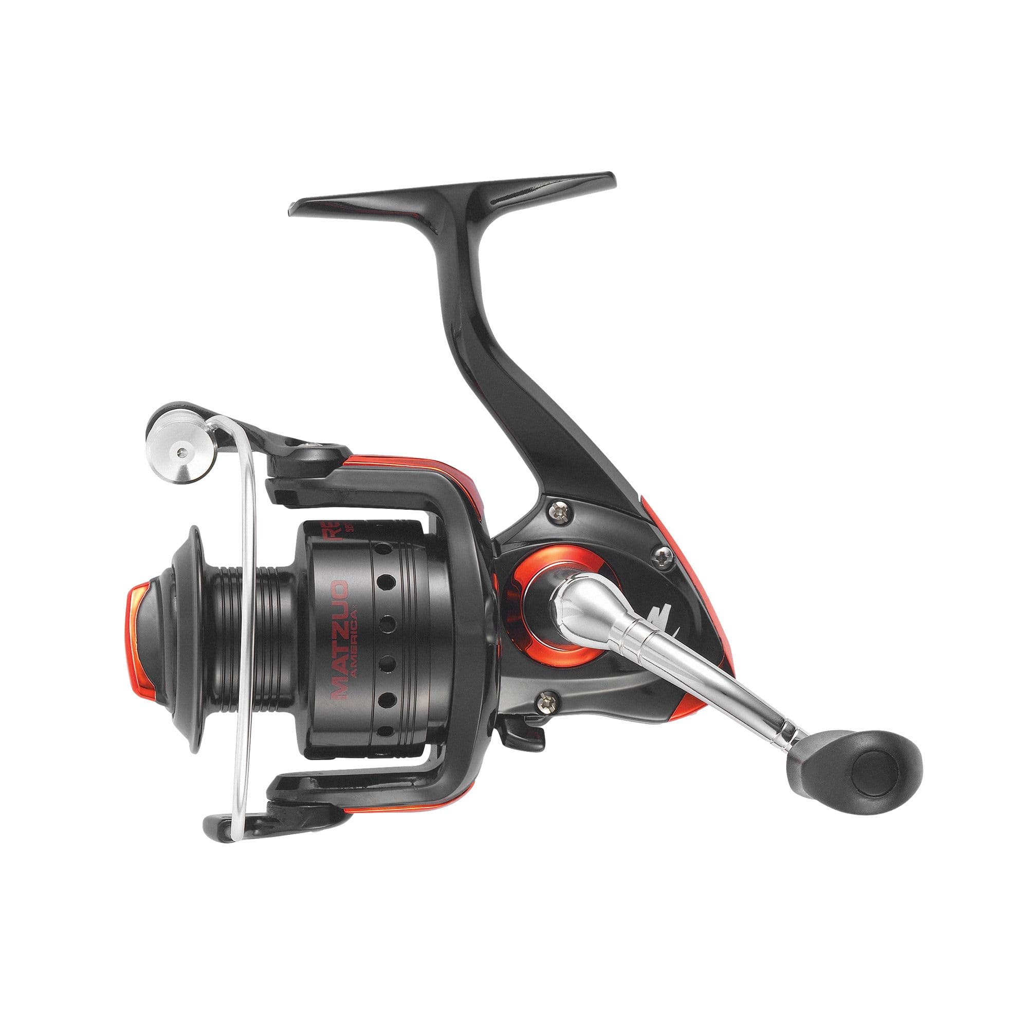 Matzuo Size 25 Red Spinning Reel