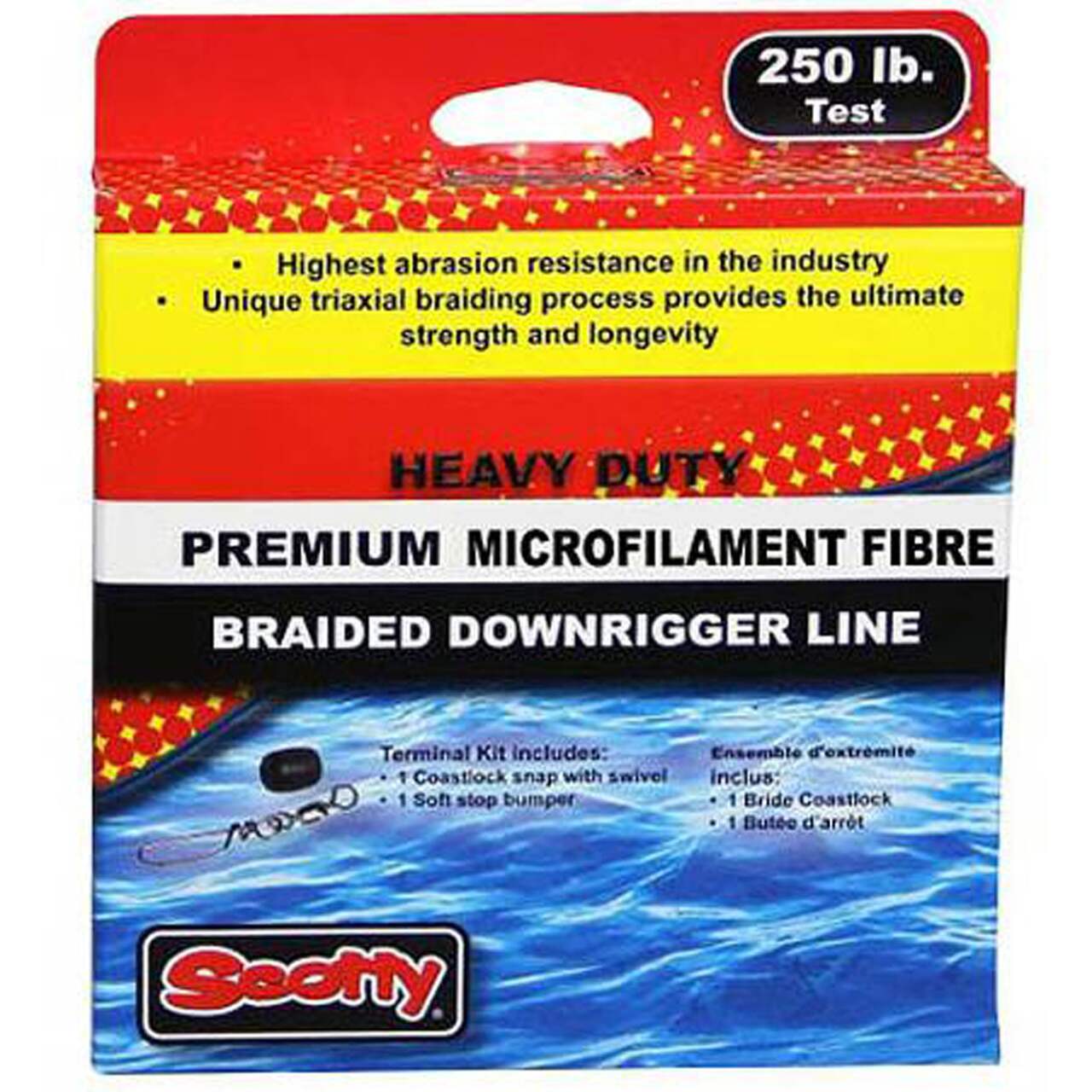 SCOTTY - Heavy Duty Braided Line (250 lb test) - The Harbour Chandler