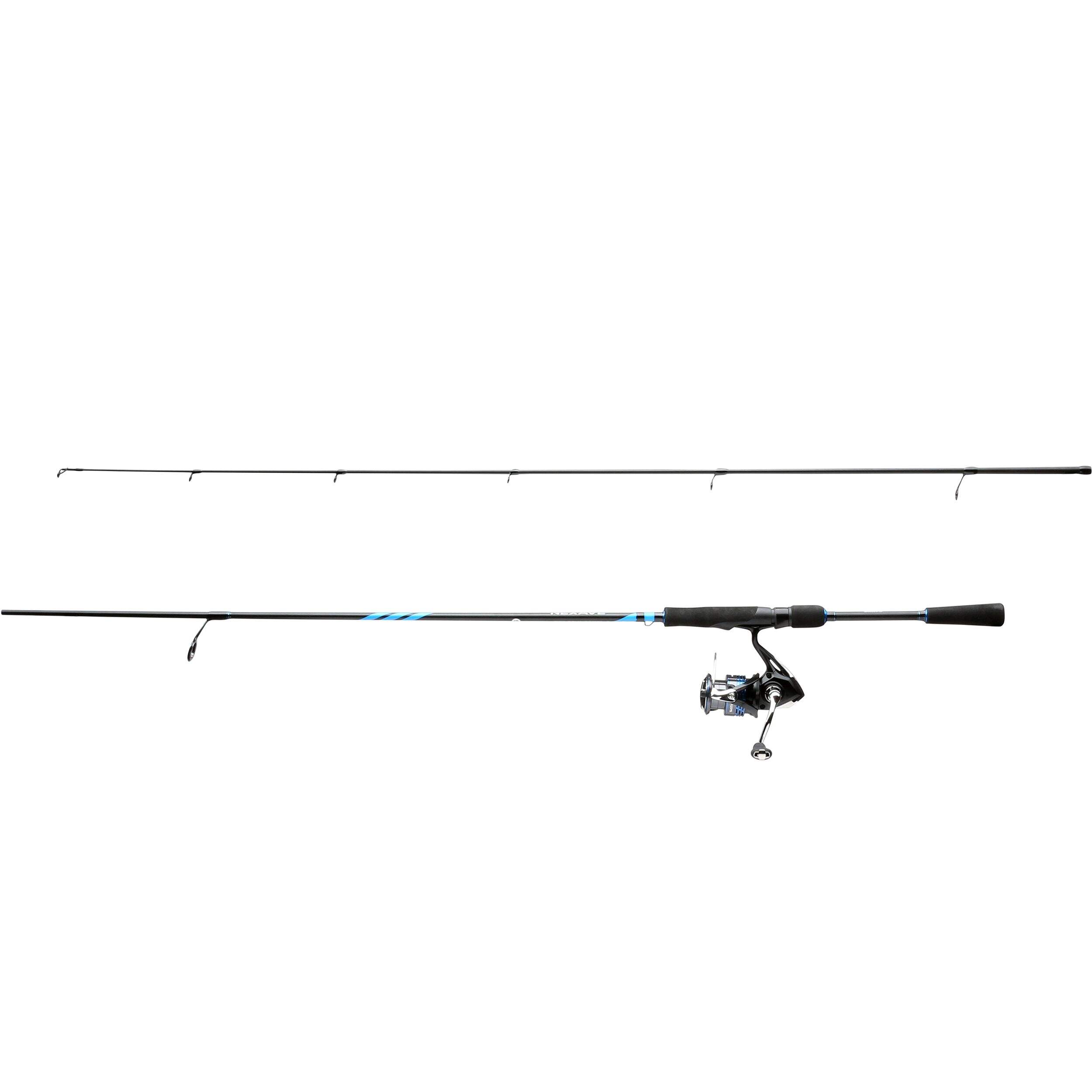 Shimano Nexave Spinning Fishing Reel & Rod Combo, Right Hand/Left Hand, 7-ft 7-in, Medium Side_Left