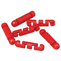 Scotty #2008 Auto-Stop Beads For Braided Line, Corrosion Resistant, 6-pc Composite_or_Mixed