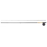 Zebco Martin Fly Fishing Rod and Reel Combo, Medium, 9-ft, 3-pc Overhead_Flat