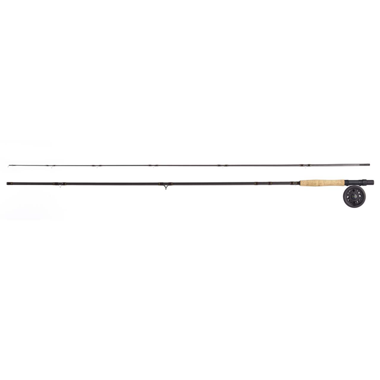 Martin Fly Fishing Reel with Line and 3-Piece Fly Rod (Size 5/6