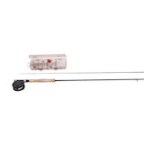 Red Wolf Fly Fishing Rod and Reel Combo, Pre-Spooled, Medium, Right Hand, 9-ft, 3-pc CloseUp