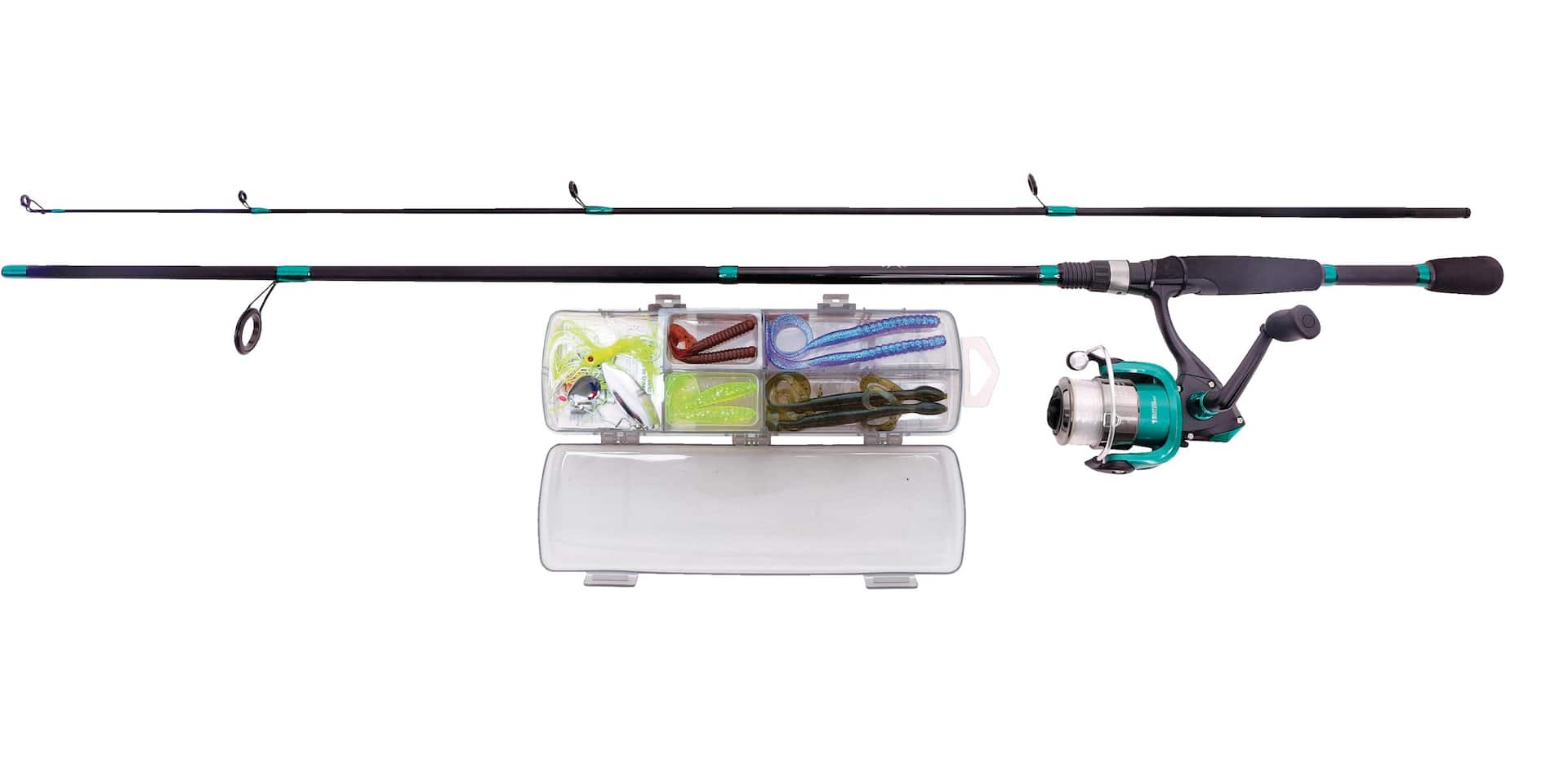 Fishing gear — rods reels tackle - sporting goods - by owner