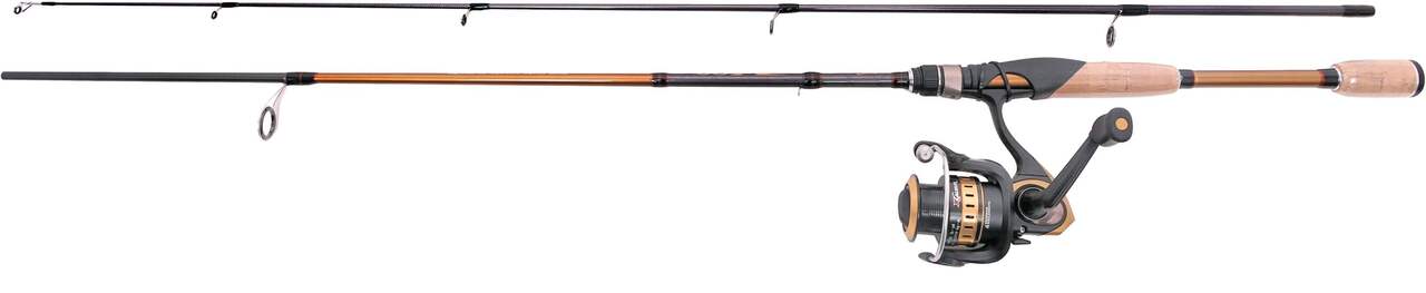 Xcalibur X80 Spinning Fishing Rod and Reel Combo, Pre-Spooled, Medium,  6.6-ft, 2-pc