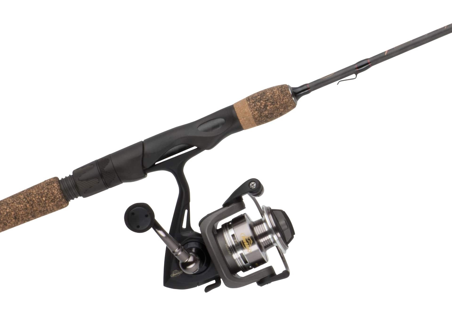 Berkley Big Game Spinning Fishing Rod and Reel Combo, Pre-Spooled, Medium- Heavy, 8-ft, 2-pc