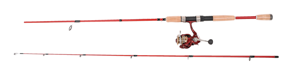 Zebco Legacy Spinning Fishing Rod and Reel Combo, Pre-Spooled,  Medium-Light, 6-ft, 2-pc