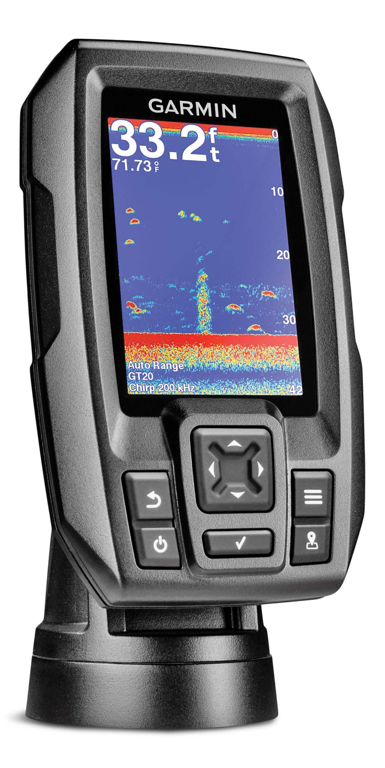 Garmin Striker 4 World Wide Fish Finder Front_Angled_Right