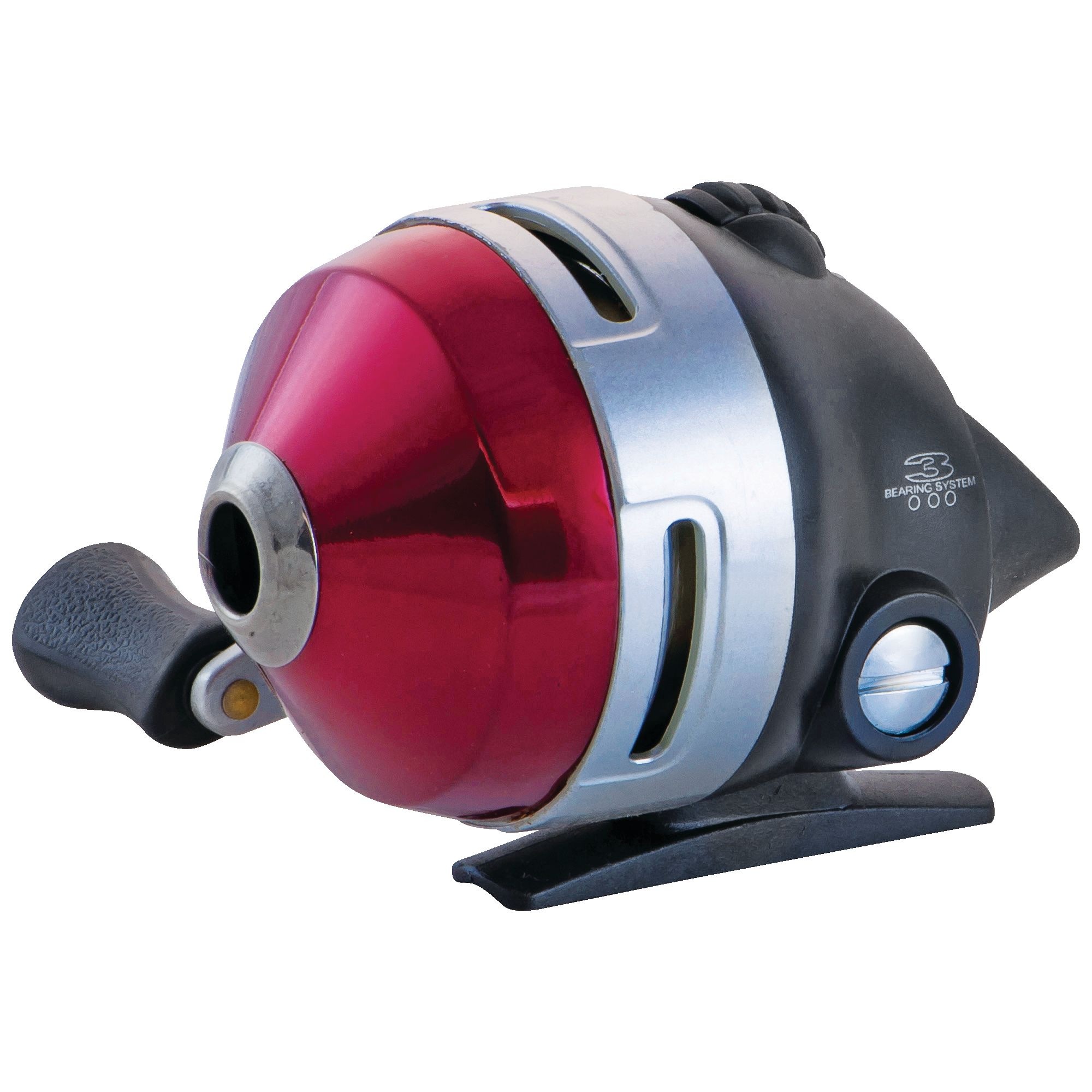 Zebco Rhino Spincast Fishing Reel, Anti-Reverse, Reversible