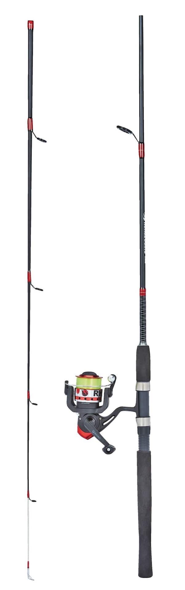 Zebco Adventure Telescopic Spinning Fishing Rod and Reel Combo with Tackle  Kit, Pre-Spooled, Anti-Reverse, Medium, Right Hand, 5.6-ft, 3-pc
