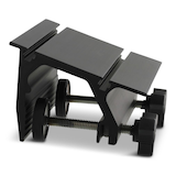 Scotty #1021 Portable Mounting  Clamp-on Bracket Front_Three_Fourths_Angled_Right